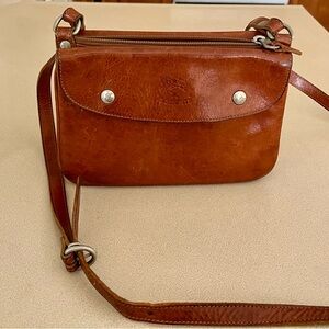Vintage Il Bisonte Crossbody Bag